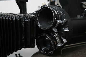 Image showing Vintage movie camera