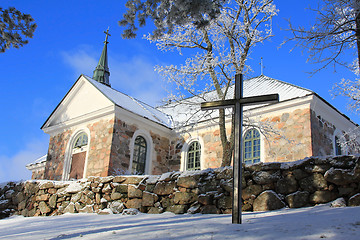 Image showing Uskela Church in Salo, Finland