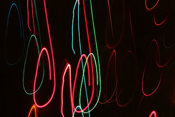 Image showing Abstract Motion Lights