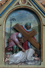 Image showing 9th Stations of the Cross