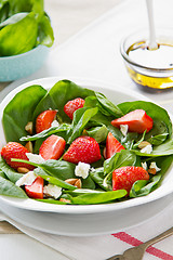 Image showing Strawberry salad