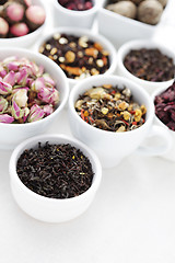 Image showing various tea