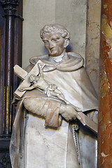 Image showing Statue of saint