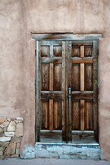 Image showing Wooden door