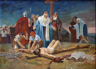 Image showing 11th Station of the Cross