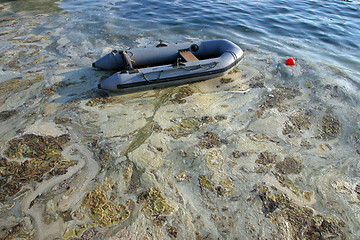 Image showing Contaminated sea