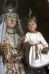 Image showing Blessed Virgin Mary with baby Jesus