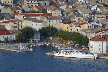 Image showing City of Pag, Pag island, Croatia, Adriatic sea