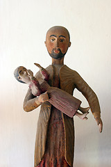 Image showing Saint Joseph with baby Jesus