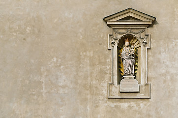 Image showing Statue Of The Virgin Mary 