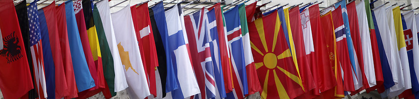 Image showing International flags