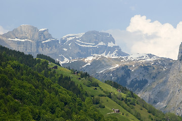 Image showing Swiss Alps