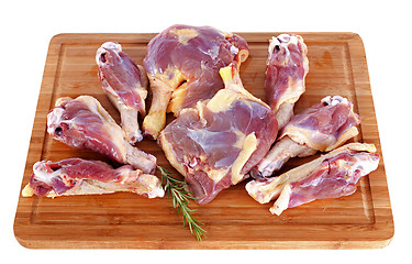 Image showing duck meat