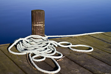 Image showing lonely pier