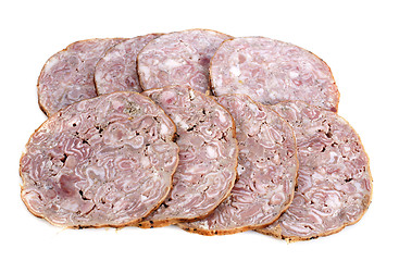 Image showing andouille sausage