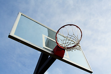 Image showing Basketball hoop