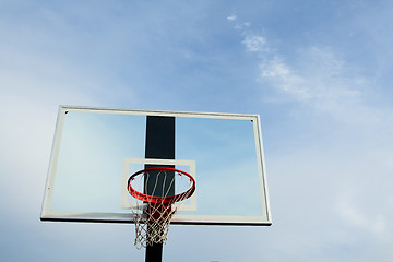 Image showing Basketball hoop