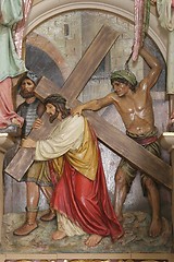 Image showing Jesus Takes Up His Cross