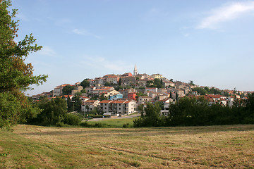 Image showing The city of Vrsar in Croatia