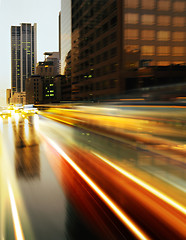 Image showing modern urban city at night