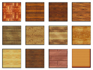 Image showing Wood samples
