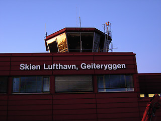 Image showing Airport building, Skien