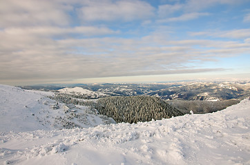 Image showing Winter in mountains