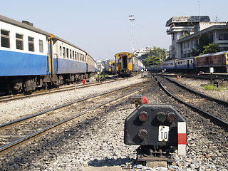 Image showing Railway station in Bangkok
