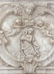 Image showing Blessed Virgin Mary Queen of Heaven