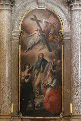 Image showing Altar of st. Roch, Church of Saint Euphemia, Rovinj, Croatia
