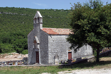 Image showing Old mediterranean church