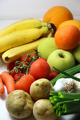 Image showing Fruits and vegetables