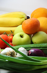 Image showing Fruits and vegetables