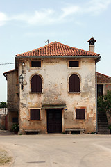 Image showing Typical country house in Istria, Croatia.