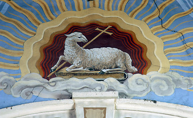 Image showing The lamb of God