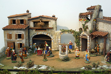 Image showing Nativity scene