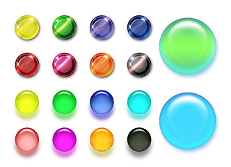 Image showing Color buttons