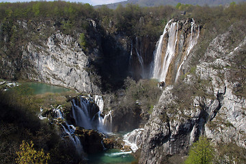 Image showing Plitvice Lakes national park in Croatia