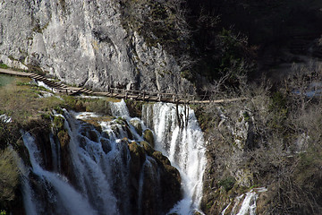 Image showing Plitvice Lakes national park in Croatia