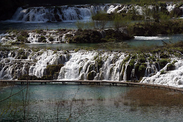 Image showing Plitvice Lakes national park in Croatia