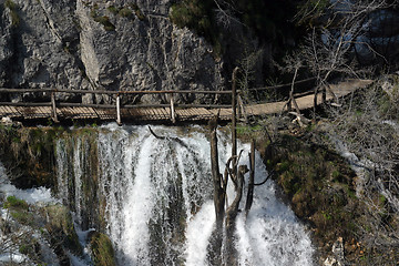 Image showing Plitvice Lakes national park in Croatia