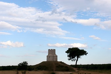 Image showing Ancient church on the hill in Nin, Croatia