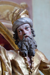 Image showing Statue of saint