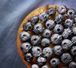 Image showing blueberry cake