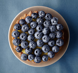 Image showing blueberry cake