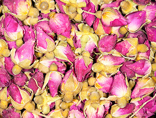 Image showing rose flower for tea