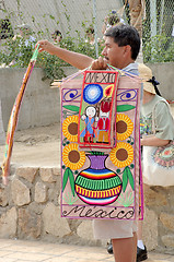 Image showing Editorial - Mexican Vendor