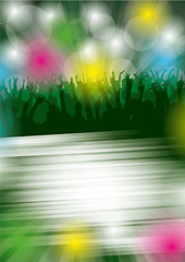 Image showing Dance Party Flayer