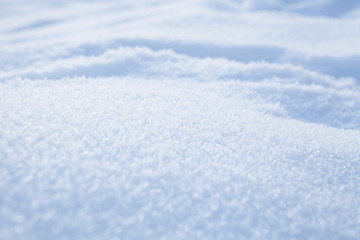 Image showing Fresh snow background