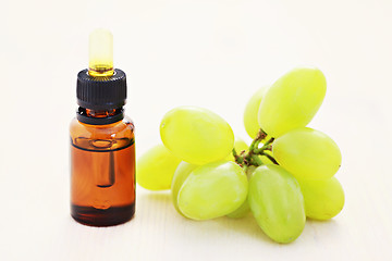 Image showing grape essential oil